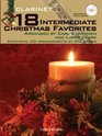 18 Intermediate Christmas Favorites with Data/Accompaniment CD Clarinet in Bb