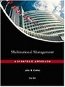 Multinational Management A Strategic Approach