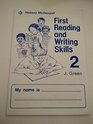 First Reading and Writing Skills Bk 2