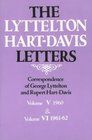 The Lyttelton HartDavis Letters Correspondence of George Lyttelton and Rupert HartDavis/Volumes 5 and 6 Combined