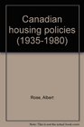Canadian housing policies