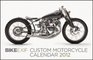 Bike EXIF Custom Motorcycle Calendar 2012