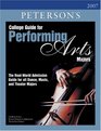 Coll Gd Perform Arts Majors 2007 4th ed