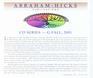 AbrahamHicks GSeries Cd's  GSeries Fall 2001 Whatever You Like Is Appropriate