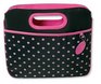 Pink PolkaDot Carrier with Clutch Handles