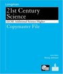 Science for 21st Century GCSE Additional Science Higher Copymaster File