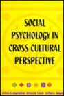 Social Psychology in CrossCultural Perspective