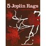 5 Joplin Rags For One Piano 4 Hands