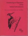 Ornithological Gazetteer of the Indian Subcontinent