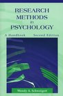 Research Methods in Psychology