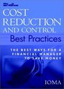 Cost Reduction and Control Best Practices  The Best Ways for a Financial Manager to Save Money