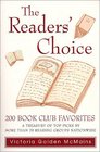 The Readers' Choice 200 Book Club Favorites