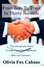 From Zero to Trust in Thirty Seconds How to Make a Fantastic First Impression