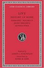 Livy History of Rome Volume XIV Summaries Fragments Julius Obsequens General Index
