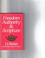 Freedom Authority and Scripture