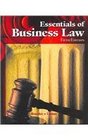 Essentials Of Business Law Student Edition