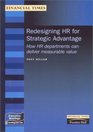 Redesigning Hr for Strategic Advantage How Hr Departments Can Deliver Measurable Value