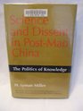 Science and Dissent in PostMao China The Politics of Knowledge