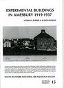 Experimental Buildings in Amesbury 19191937