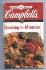 Campbell's 75th Anniversary Cookbook Cooking in Minutes