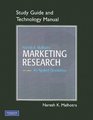 Tech Manual for SPSS Excel and SAS for Marketing Research An Applied Orientation