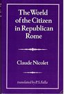 The World of the Citizen in Republican Rome