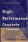 Fundamentals of HighPerformance Concrete