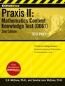 CliffsNotes Praxis II Mathematics Content Knowledge Test
