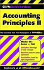 Cliffs Quick Review Accounting Principles II