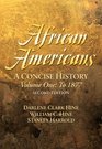 African Americans A Concise History Volume I