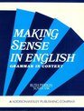 Making Sense in English Intermediate Grammar in Context