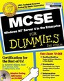 MCSE Windows NT Server 4 in the Enterprise for Dummies