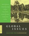 Global Issues Selections from iCQ Researcher/i 2009 Edition