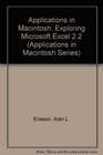 Applications in Macintosh Exploring Microsoft Excel 22