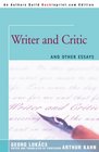 Writer and Critic and Other Essays