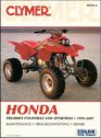 Clymer Manuals Honda Trx400ex Fourtrax/Sportrax and Trx400x 19992013