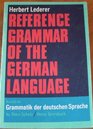 Reference Grammar of the German Language