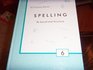 Spelling By Sound and Structure 6 Teacher's Manual