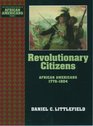 Revolutionary Citizens African Americans 17761804
