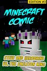 Minecraft Comic Book Steve And Herobrine vs The Skeleton King  Edition 3