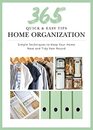 365 Quick  Easy Tips Home Organization