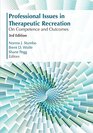 Professional Issues in Therapeutic Recreation On Competencies  Outcomes