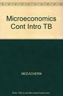 Microeconomics Cont Intro TB