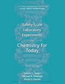 SafetyScale Laboratory Experiments for Chemistry for Today