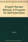 English Review Manual A Program for SelfInstruction