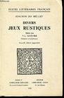 Divers Jeux Rustiques