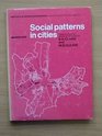 Social patterns in cities