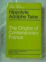 The Origins of Contemporary France The Ancient Regime the Revolution the Modern Regime  Selected Chapters