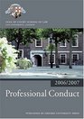 Professional Conduct 200607