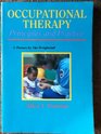 Occupational Therapy Principles and Practice
